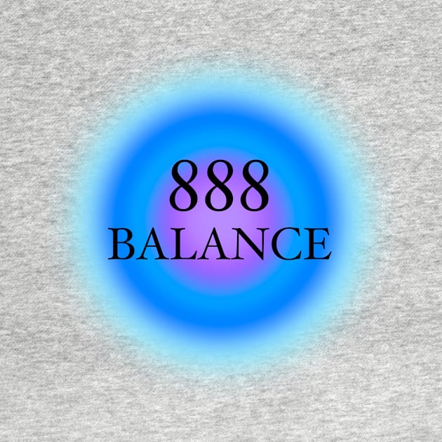 888 Angel Numbers Balance Glowing Aura by Scarlett Blue